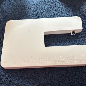 White Sewing Machine Extension Table for Janome